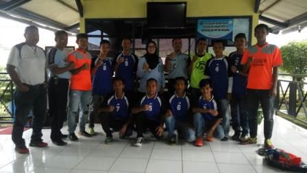 Kalapas Serang bersama Tim Futsal Lasser Banten