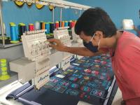 Siapkan SDM Unggul, Lapas Pemuda Tangerang Mulai Produksi Atribut Bordir Pakaian Dinas