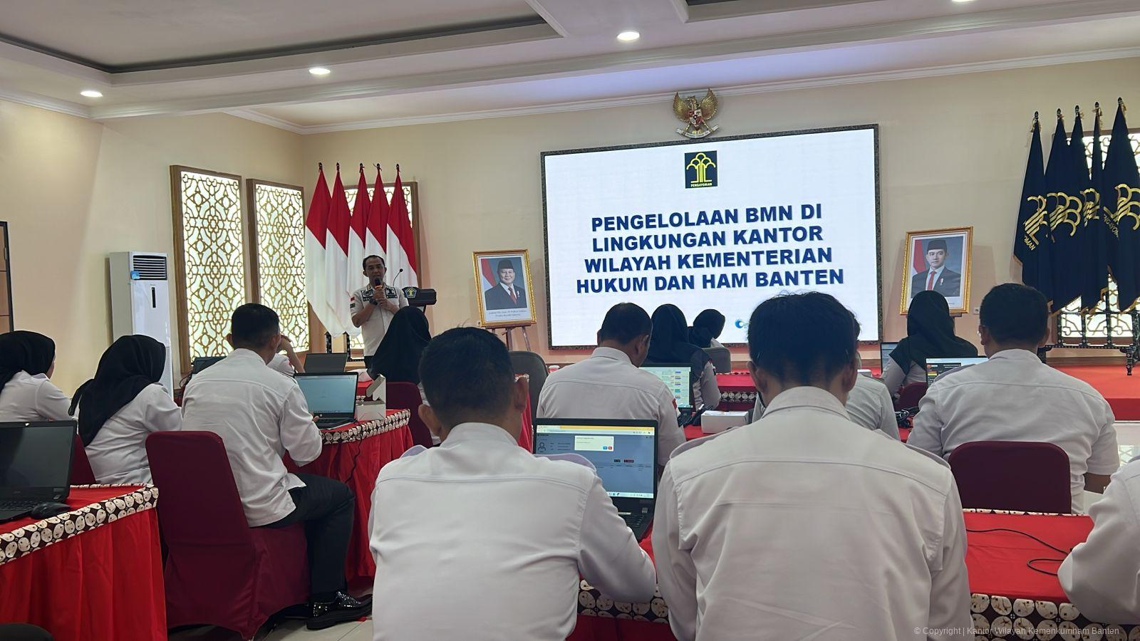 Masa Transisi, Kemenkumham Banten Inventarisasi Barang Milik Negara di 19 Satuan Kerja